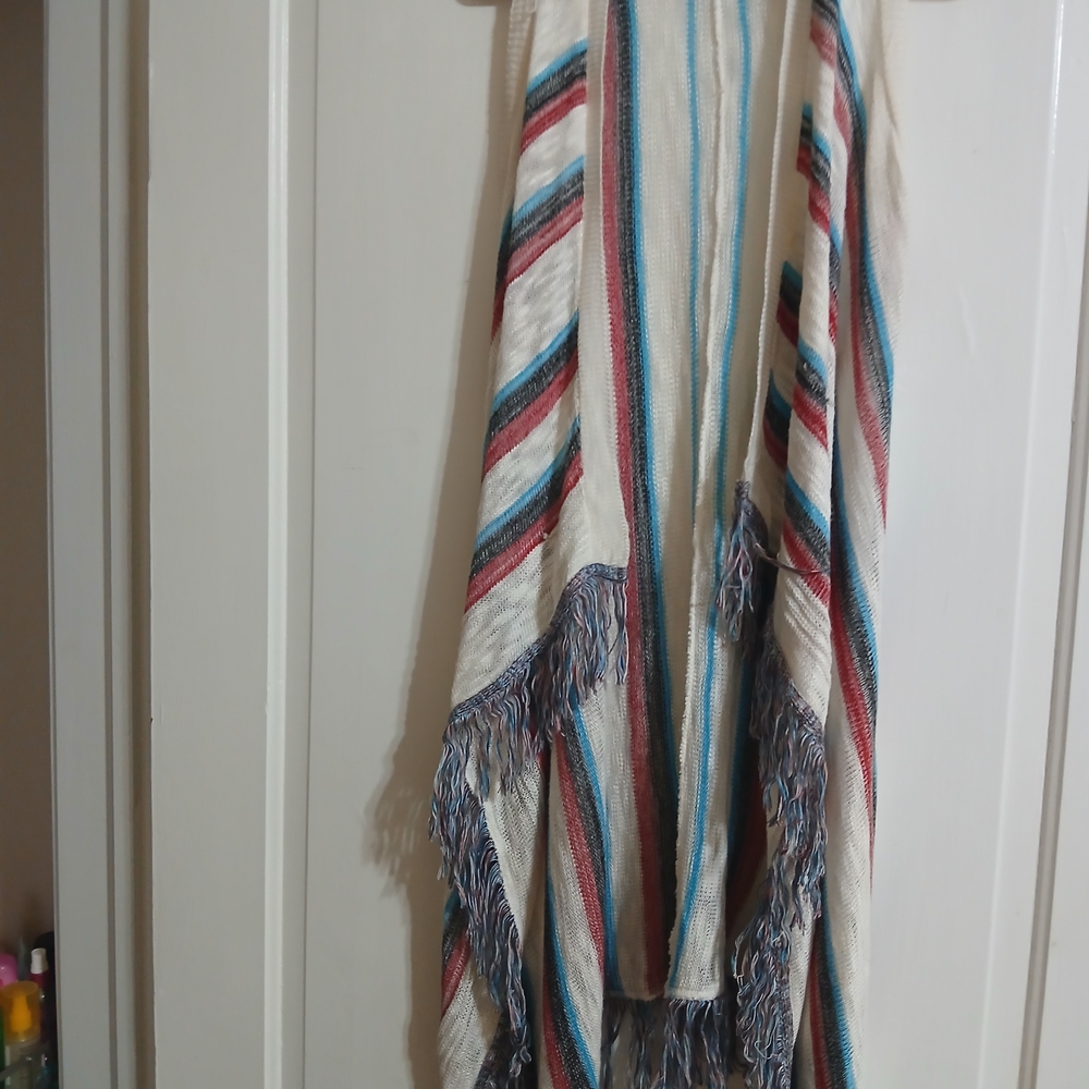 Altar'd State Multicolor Striped Vest